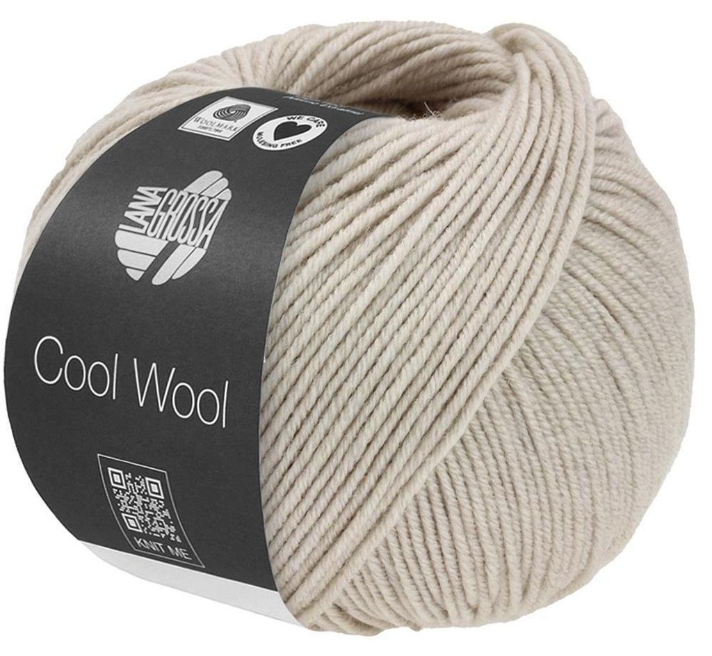 Lana Grossa - Cool Wool Melange 1491 grège meliert Produktbild 