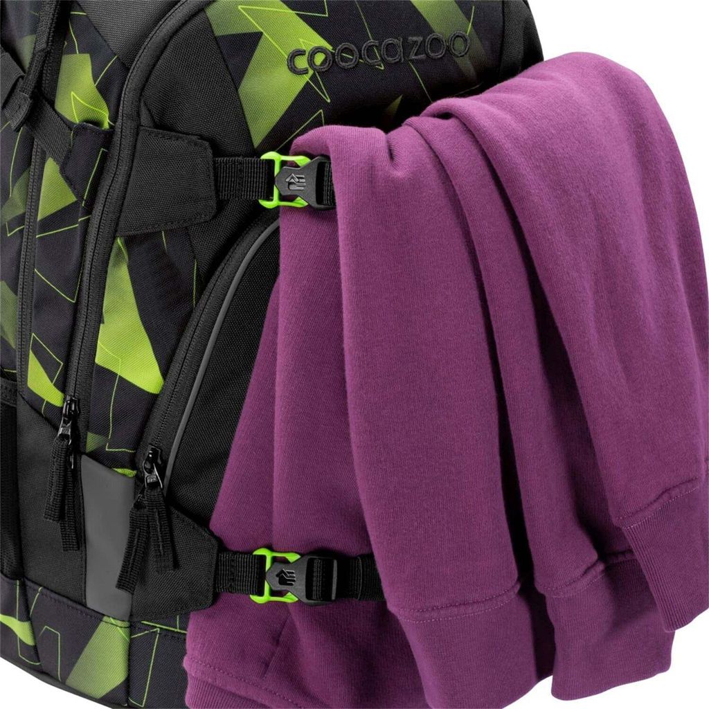 Školský batoh Coocazoo MATE, Lime Flash Obrázok produktu 4