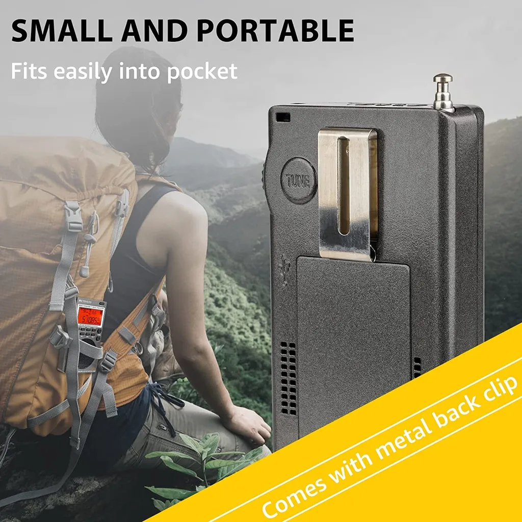 Radio Portable Retekess TR110 : Solution Réception Difficile et Aviation
