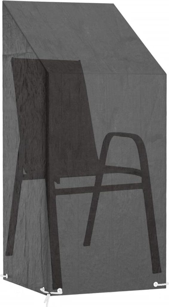 vidaXL Obal na záhradnú stoličku 8 očiek 65x65x110/150 cm Obrázok produktu 