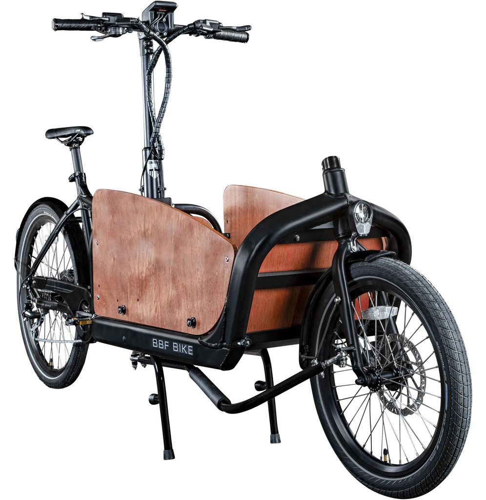 BBF Miami Lastenfahrrad E Bike schwarz matt