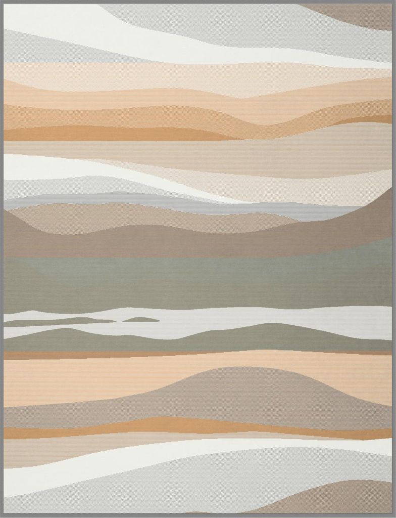 Biederlack Wohndecke Milton Größe 150x200 cm Beige Plaid