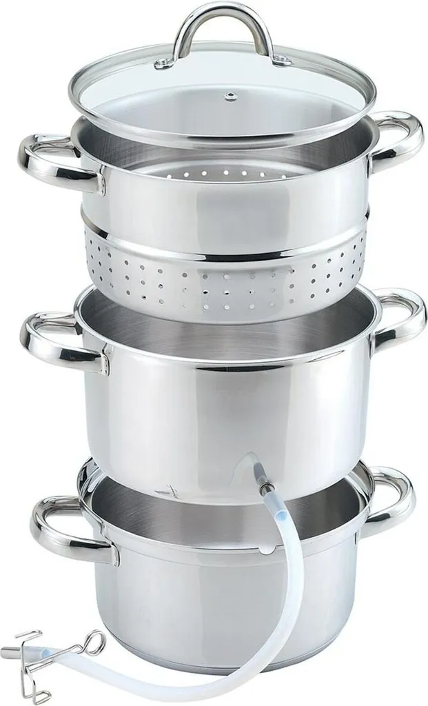 Presse-agrumes Maestro MR-1030 Argent en Inox avec Système Anti-goutte