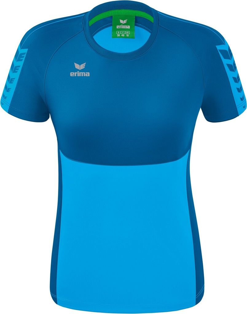 Erima Six Wings T-Shirt Curaçao/Mykonos - 34 Produktbild 