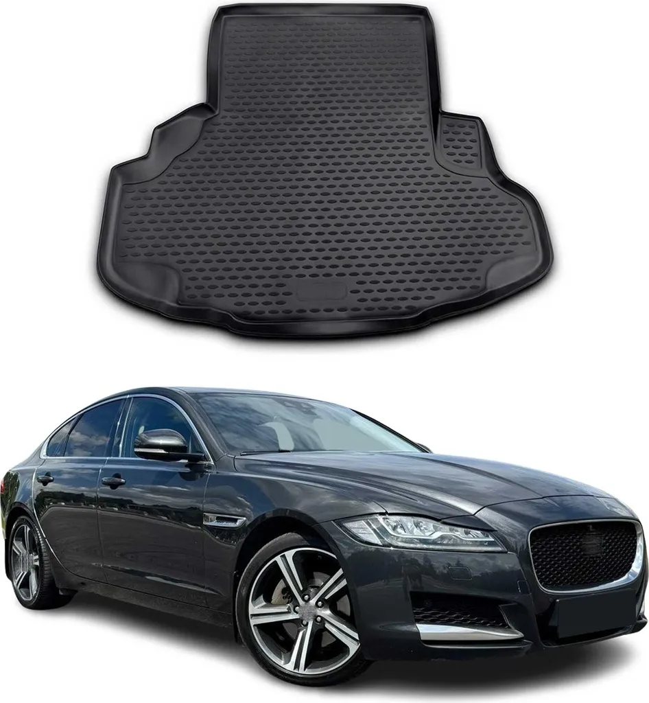 Jaguar XF 2009-2020 Vasca Bagagliaio TPE | Protezione per Cani e Spesa