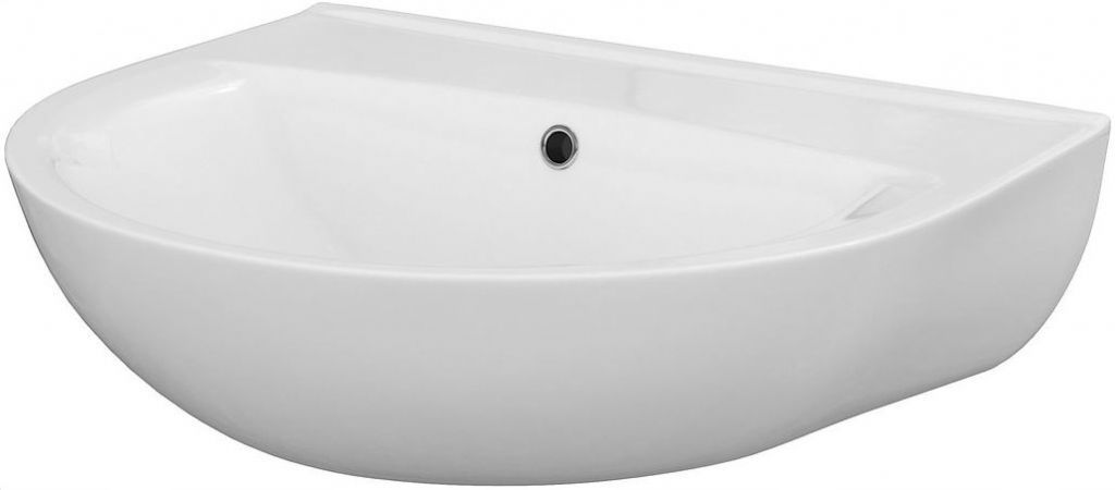 President 60 cm Umywalka Wisząca Ceramiczna Bez Otworu na Zdjęcie produktu 