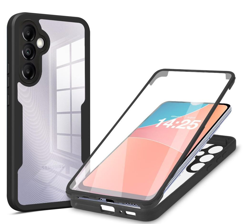 360 Grad Rundum Schutz Handyhülle für Samsung Galaxy A35 5G Produktbild 