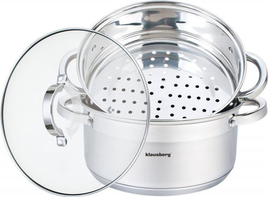 Garnek Na Parę Klausberg 3 Elem. 24Cm Kb-7144 Zdjęcie produktu 