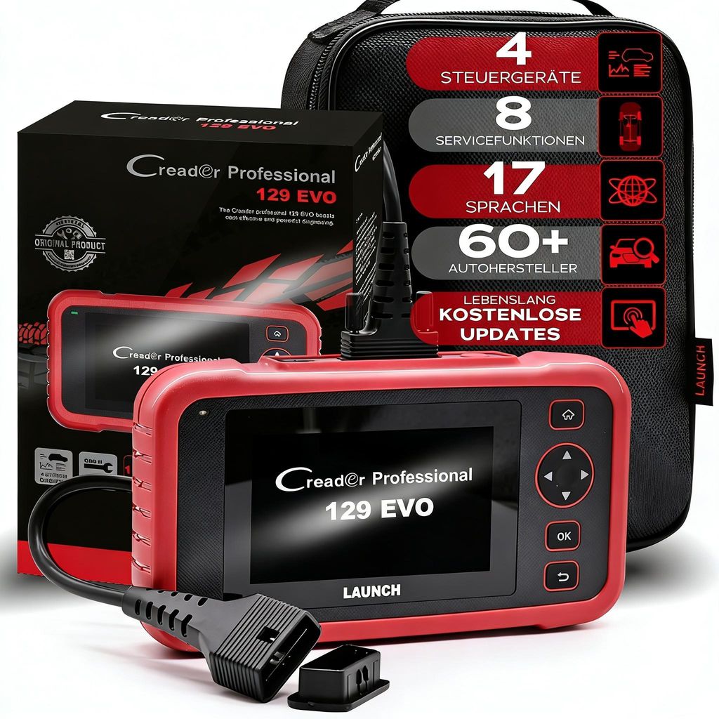 LAUNCH CRP129EVO OBD2 Diagnosegerät für 4 Systeme mit 8 Produktbild 