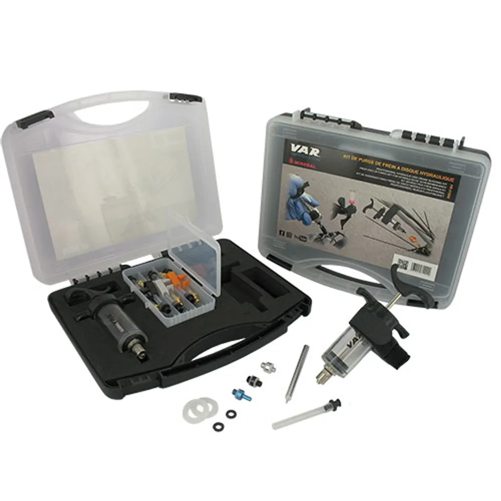 Purger ses freins hydrauliques huile minérale avec le kit complet FR-31000
