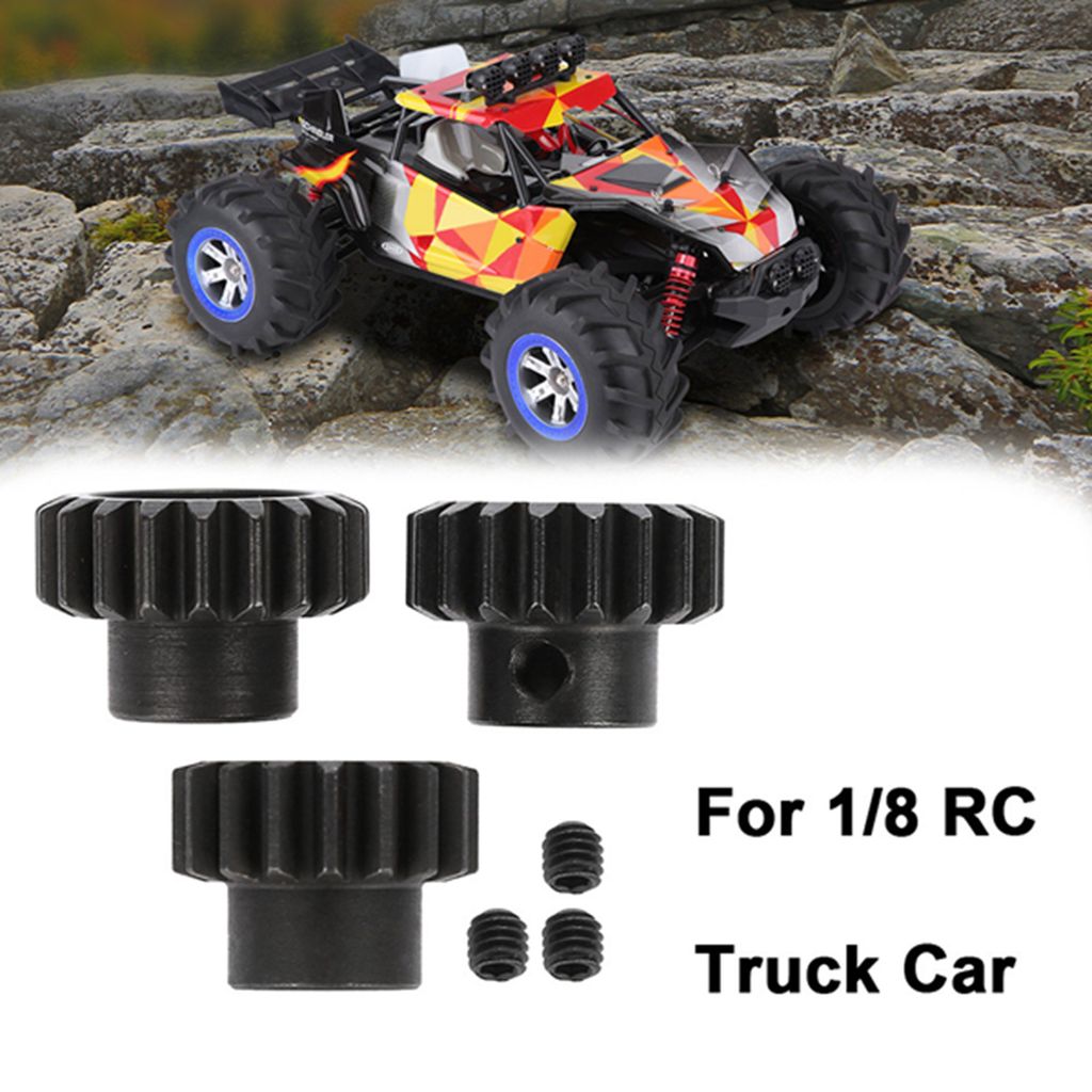 5mm Metall Pinion Motor Zahnrad-Set (20T-22T) für 1/8 RC Buggy und Truck Modelle