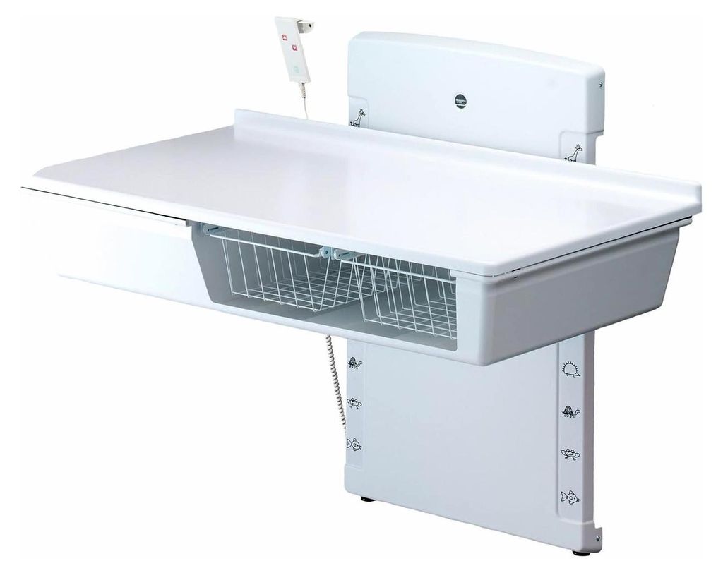 wandhängender elektrischer Wickeltisch, Abmessungen: 800 x 1400mm