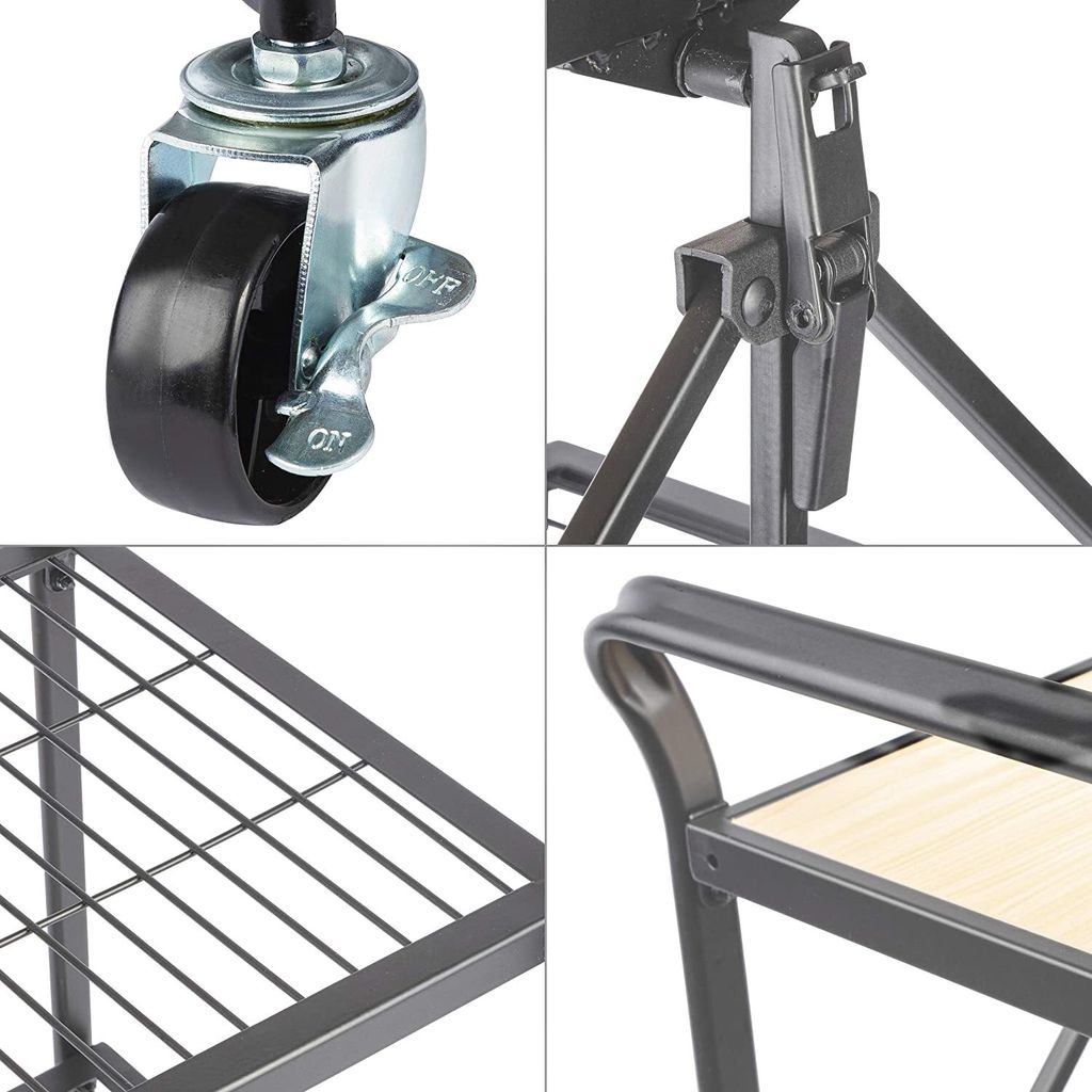 ONVAYA® Küchenwagen James klappbar | Servierwagen auf Produktbild 5