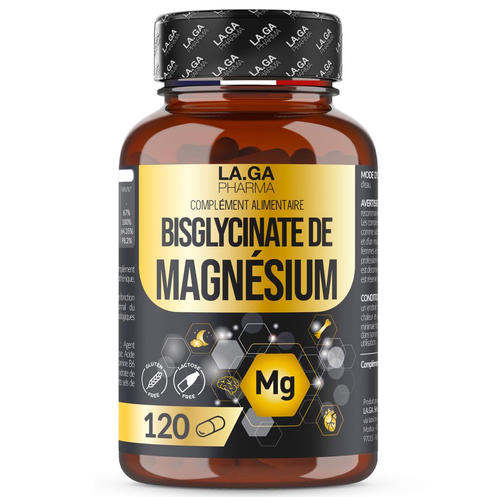 BISGLICINATE DE MAGNÉSIUM (approvisionnement pour 4 mois), Image du produit 