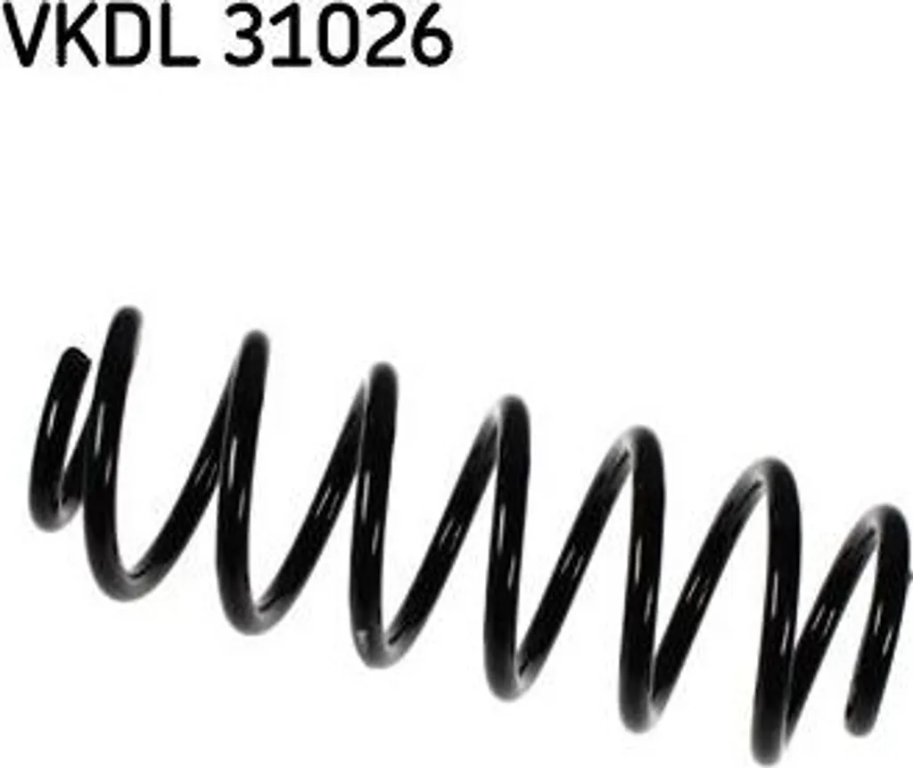 SKF VKDL 31026 Ressort de Suspension Arrière OE 1K0511115HC pour A3 8P