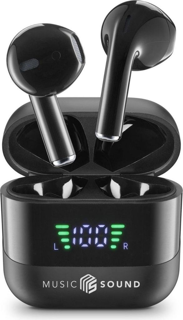 CellularLine Music & Sound Bluetooth Earphones Spark Black (61056) In-Ear Kopfhörer