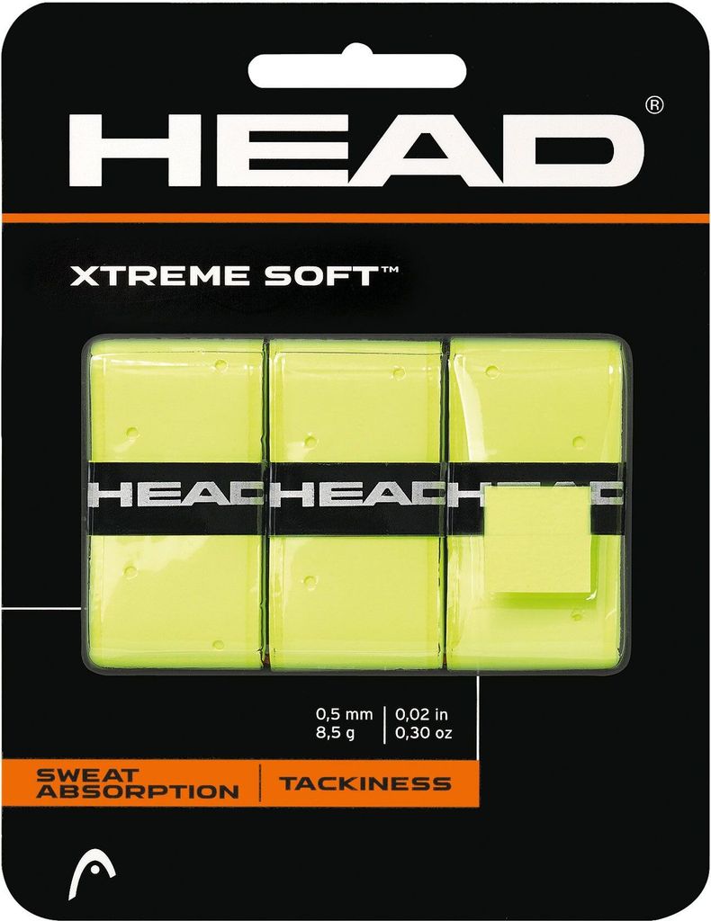 Overgrip Head Pack 3 XtremSoft Giallo Immagine del prodotto 