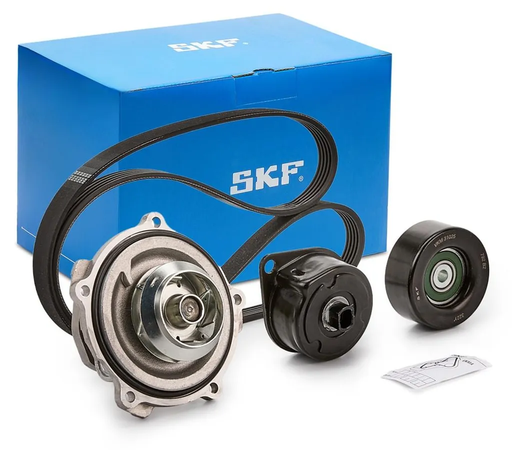 Kit pompe à eau et courroie d'accessoires pour Skoda Felicia et Polo