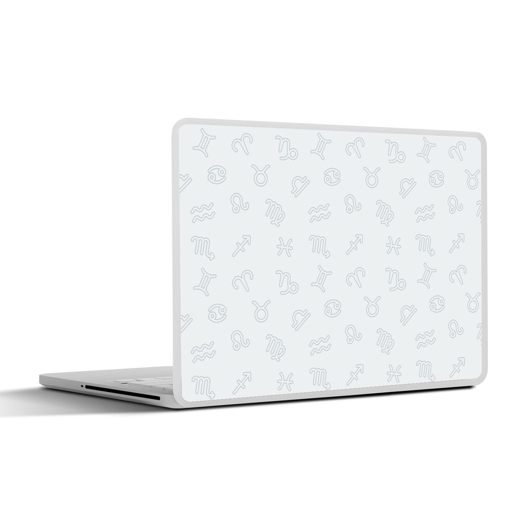 MuchoWow Laptop Aufkleber Sticker Cover Konstellation - Astrologie - Design 32.5x23.5 cm - Sticker für Laptop - Selbstklebend