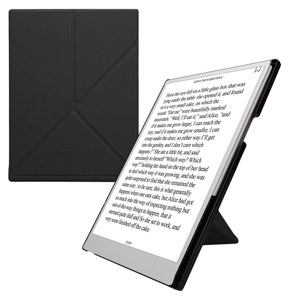 kwmobile Schutzhülle kompatibel mit Remarkable Paper Pro Hülle - Kunstleder Case für Tablet mit Standfunktion - Tablet Cover mit Stylushalter Sc...