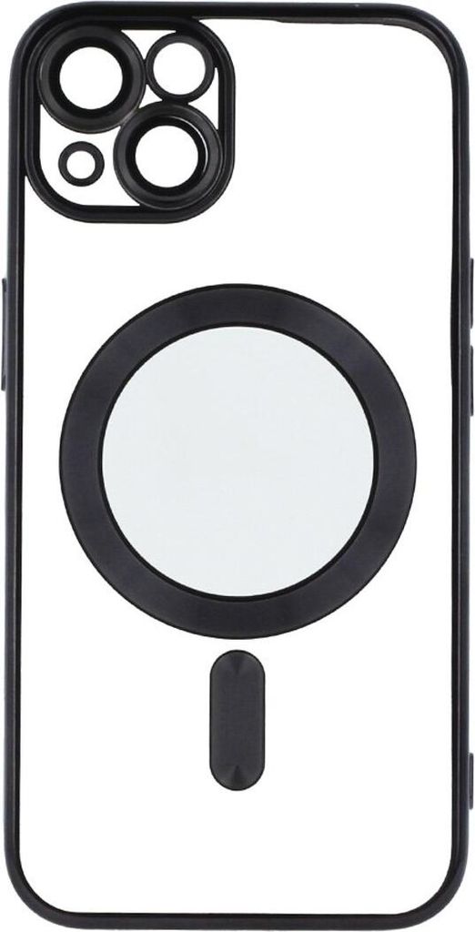 Color Chrome Handyhülle Bumper kompatibel mit Samsung Galaxy S25 Edge Schwarz