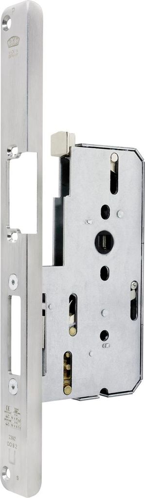 BKS Fluchttürtreibriegel B 2392 für E-Öffner METÖ, DM 80, Winkelstulp, links