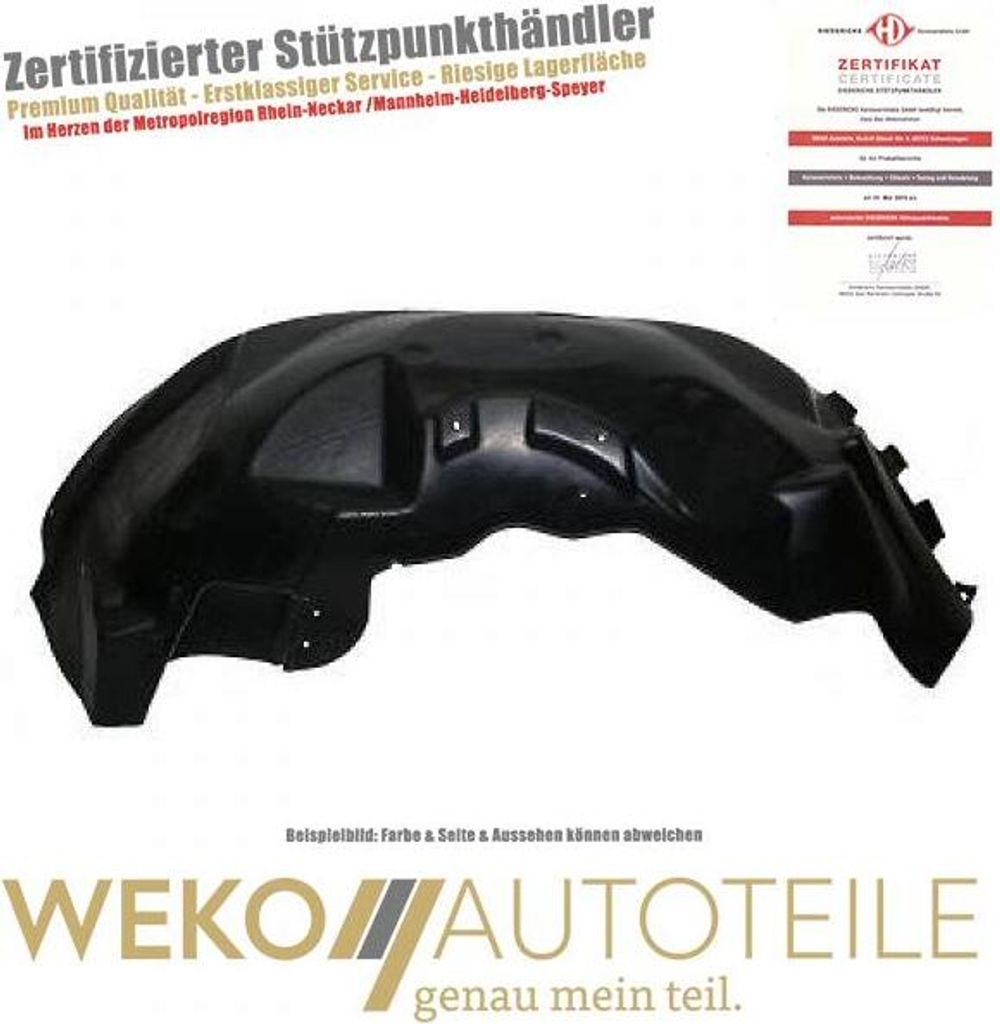 Verbreiterung Kotflügel vorne links DIEDERICHS 2701809