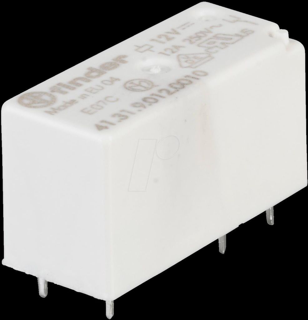 Finder Print-Leistungsrelais 12 VDC 400 mW (41.31.9.012.0010)