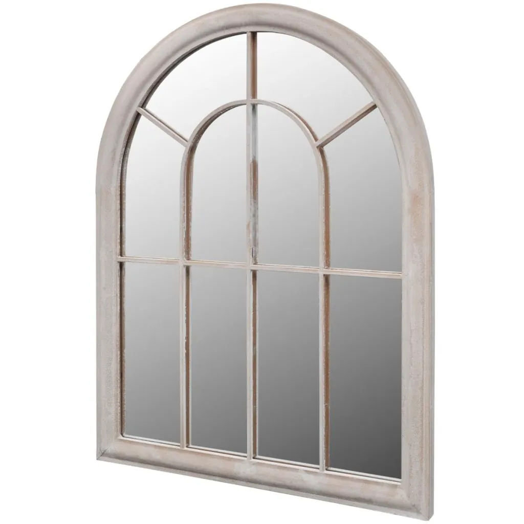 Miroir extérieur anti-rouille arc 69x89 cm vidaXL solution déco durable - 4