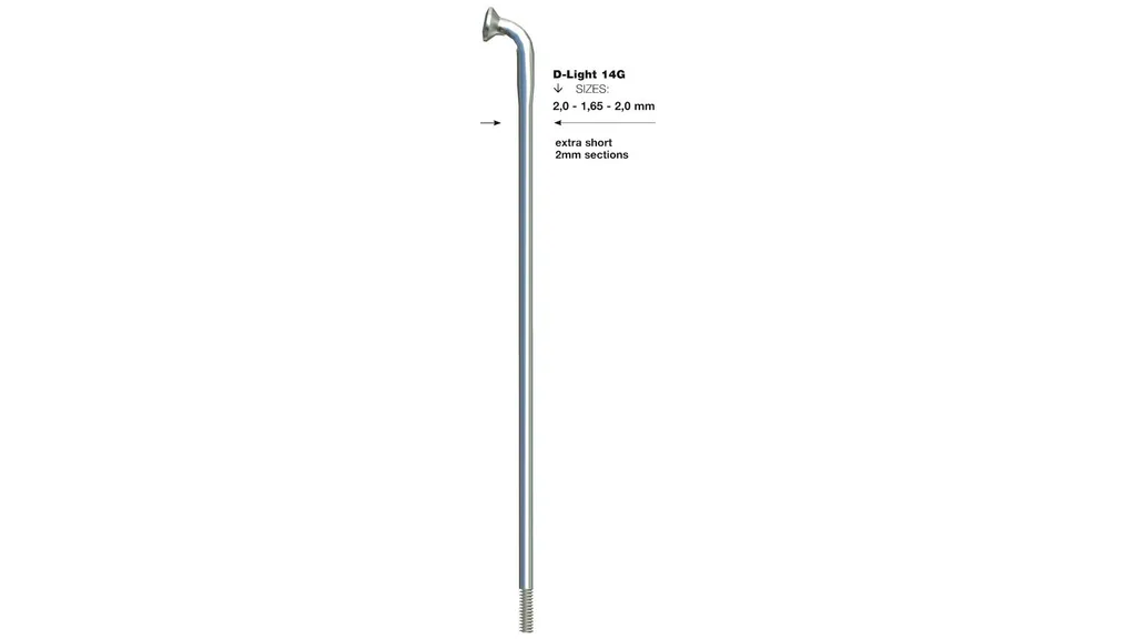 Rayon de Rechange 272mm Dd-Speichen pour Réparation et Entretien Roue Vélo