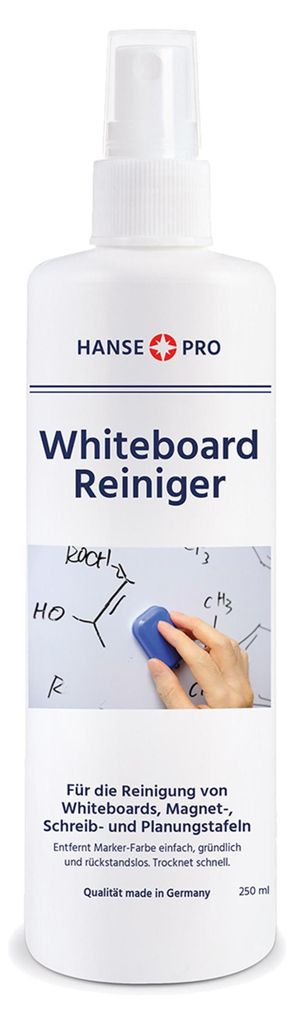 HANSE PRO Whiteboard Reiniger 250ml (1er Pack) Produktbild 