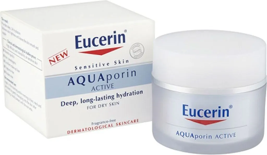Soin Hydratant 50 ml Eucerin AQUAporin ACTIVE pour Peau Sèche et Terne