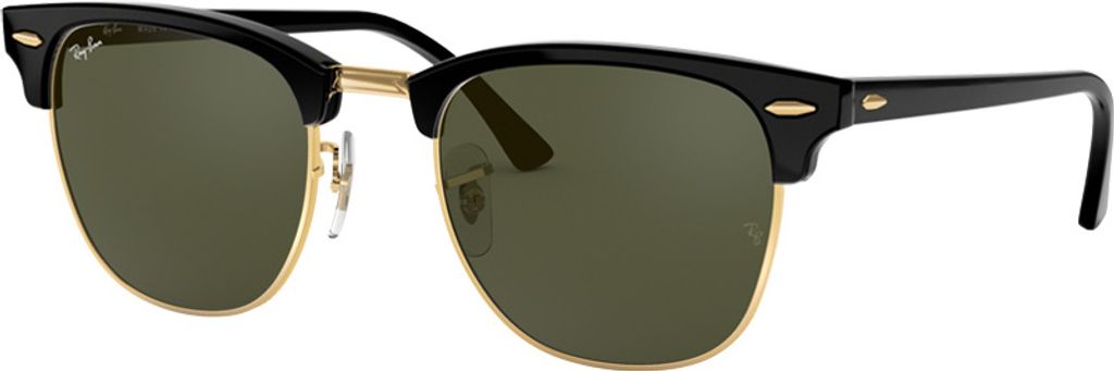 Ray-Ban RB3016 W0365 Clubmaster Classic noir / gris Image du produit 