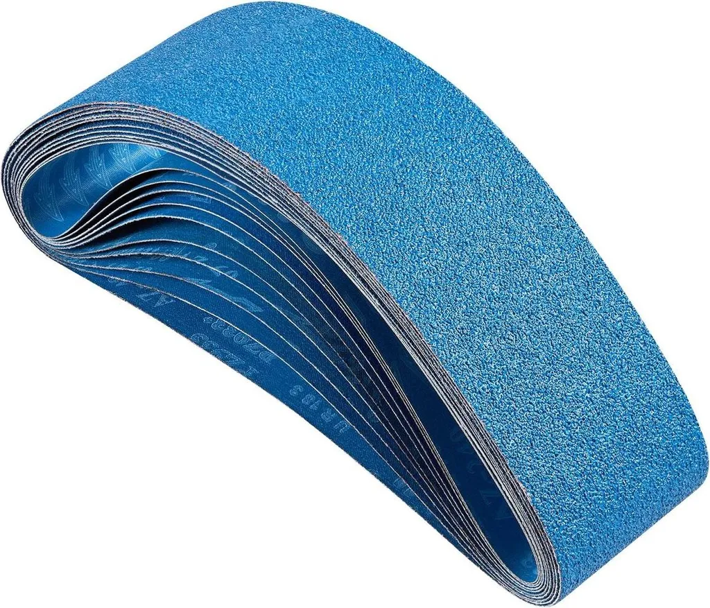 Bandes abrasives en zircone 100x915mm haute résistance pour ponceuses