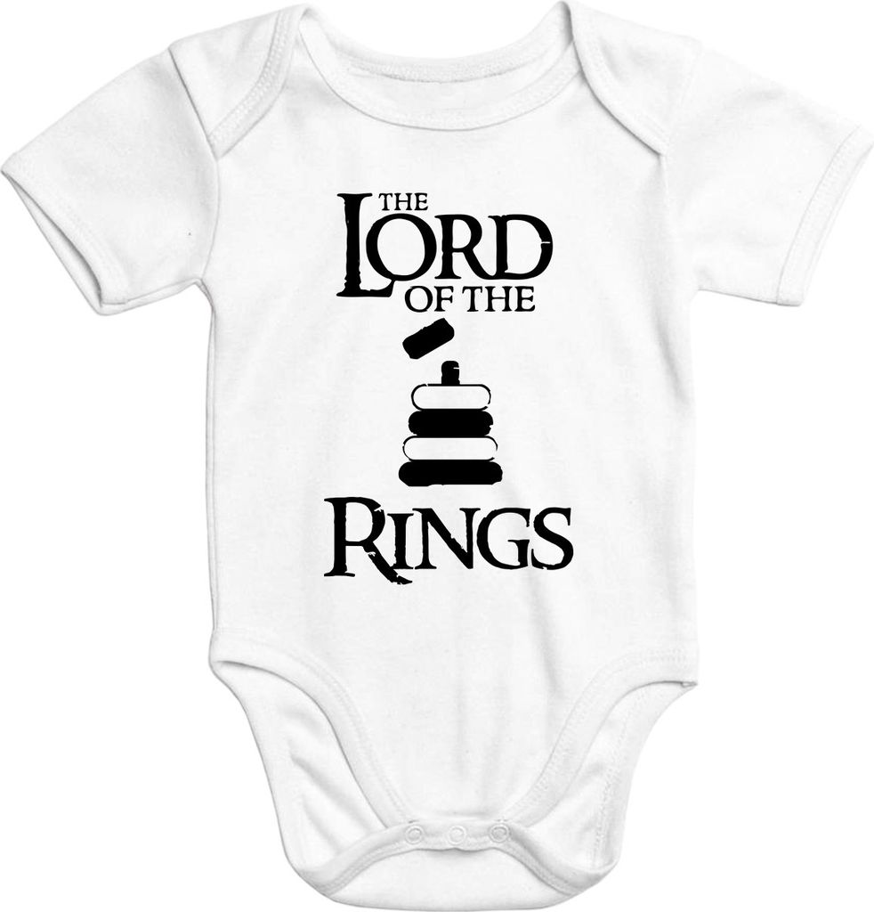 Baby Body the Lord of the Rings kurzarm Baumwolle Aufdruck Moonworks 0-3 Monate