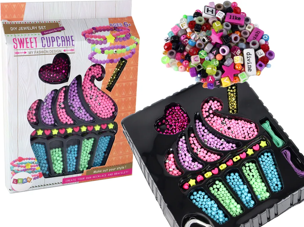 Bracelets perles multicolores confortables - Set ajustable sans gêne