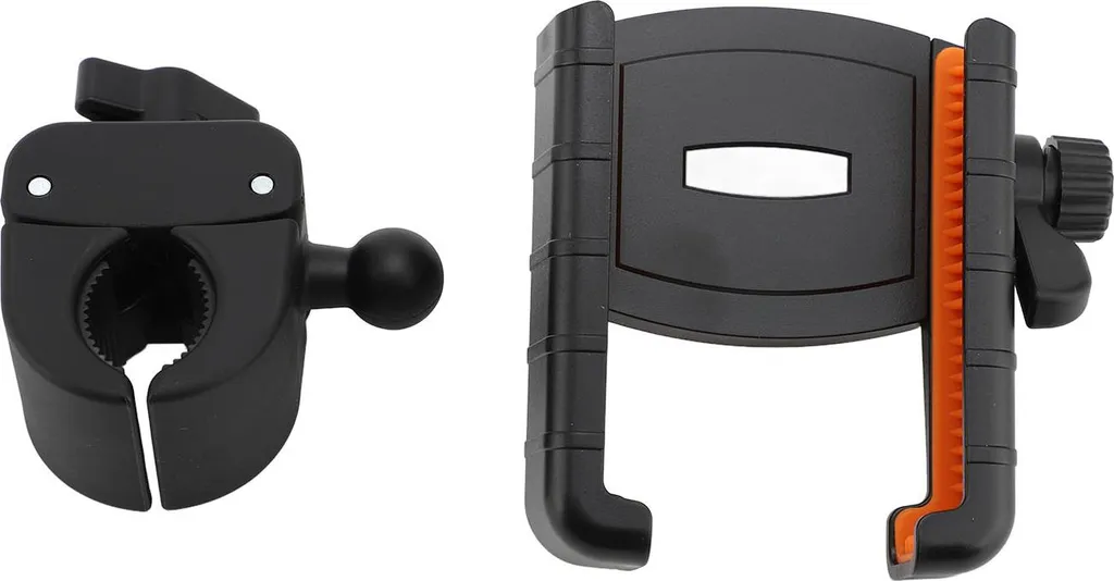 Supporto Smartphone Universale Arancione per Bici e Scooter