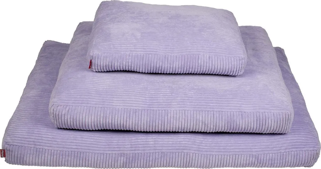 Coussin Coockoo Cozy Uni violet taille S pour petit chien et chat - 40cm