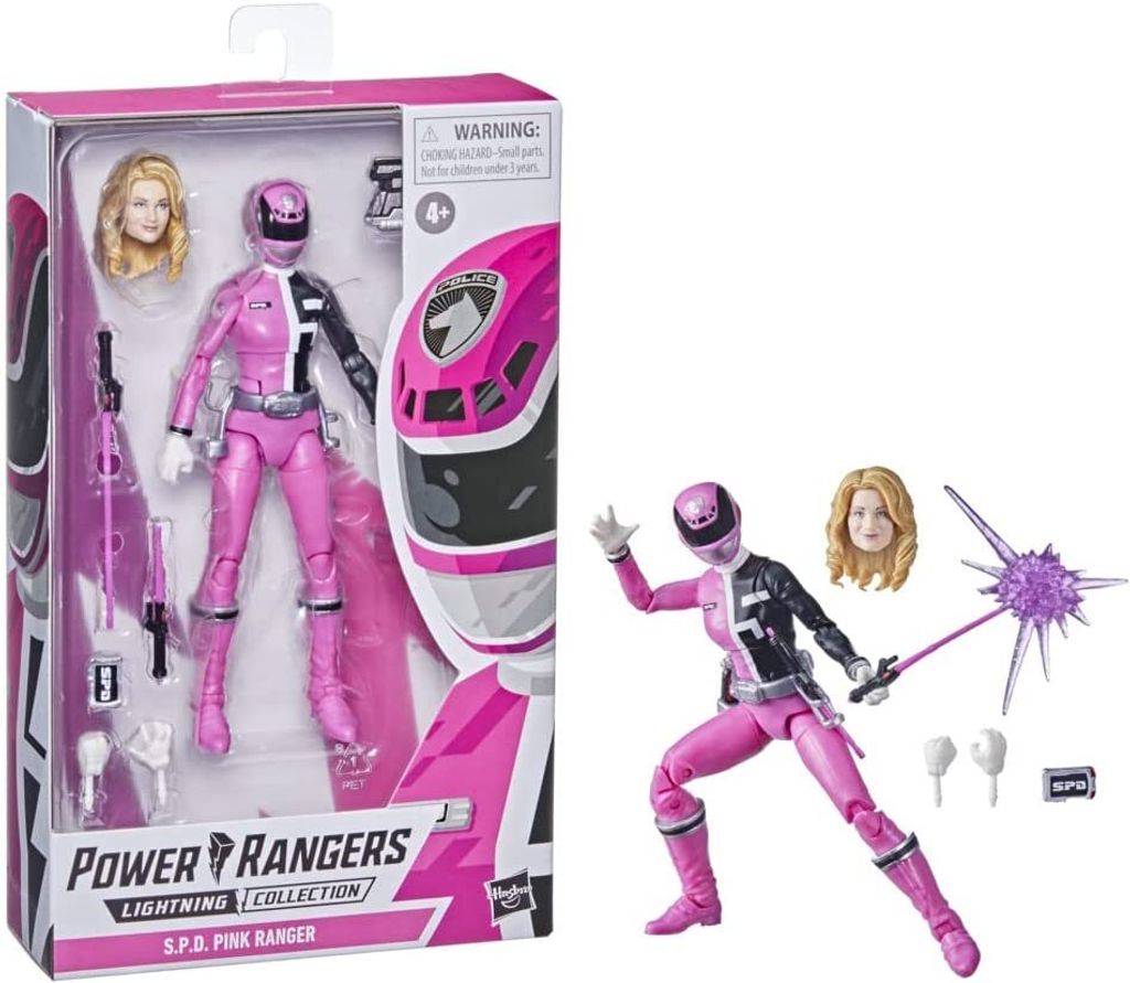 Power Rangers Lightning Collection S.P.D. Pink Ranger , Spielfigur