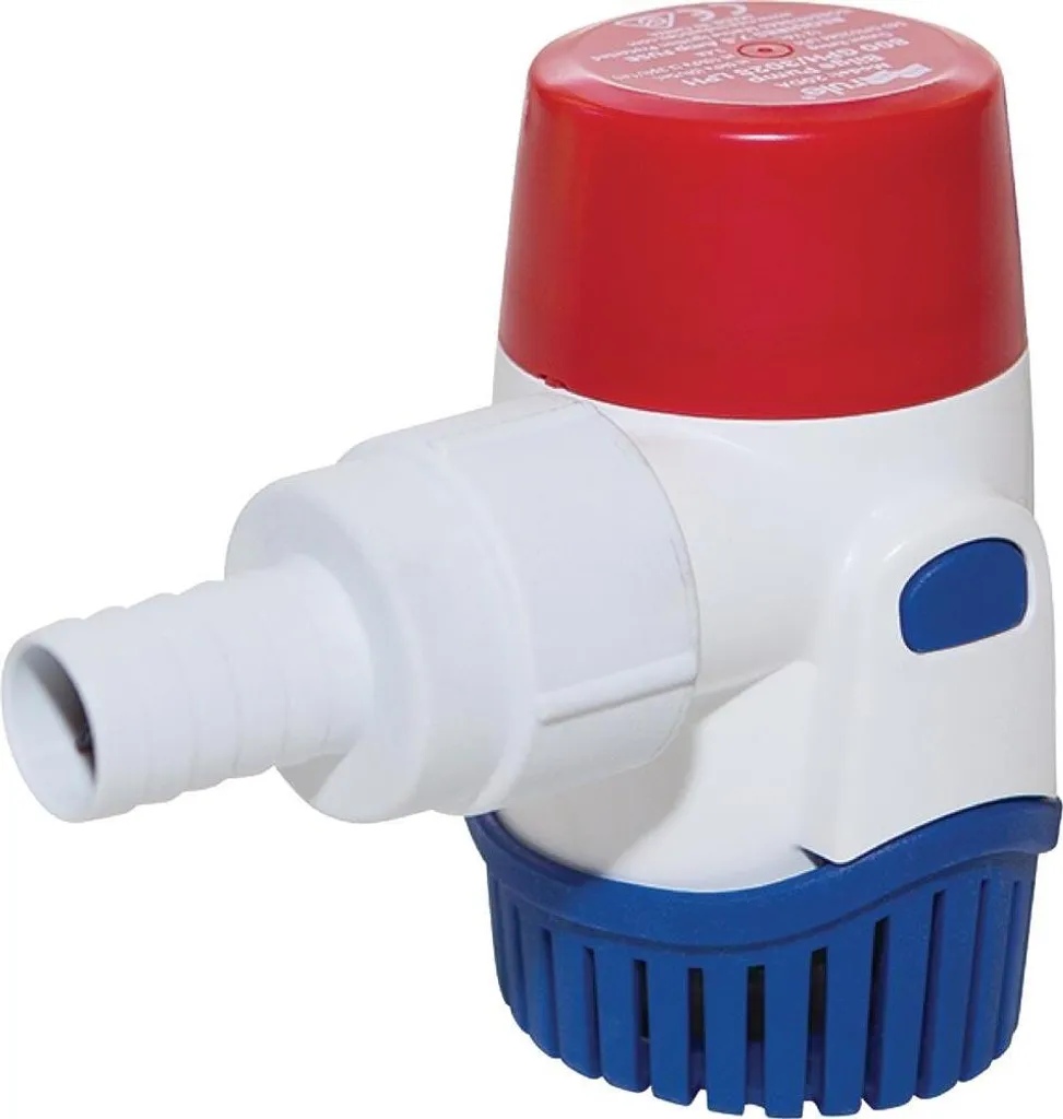Pompe De Cale 12V - 1100 GPH (4164 L/h), Submersible, ABS, Pour Bateau Et Yacht