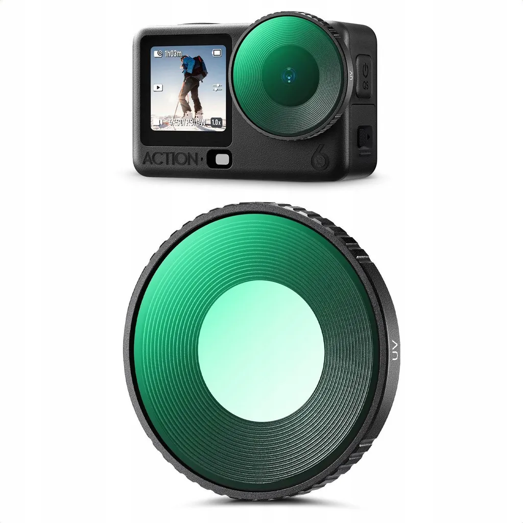 Protégez votre DJI Osmo Action 6 des rayures avec ce filtre UV HD