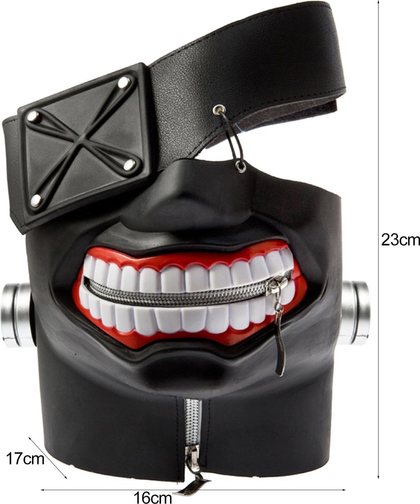 Halloween-Cosplay-Maske, realistisch, mikroelastisch, waschbar, langlebig, Animations-Requisite, Kostümmaske für Karnevalsparty