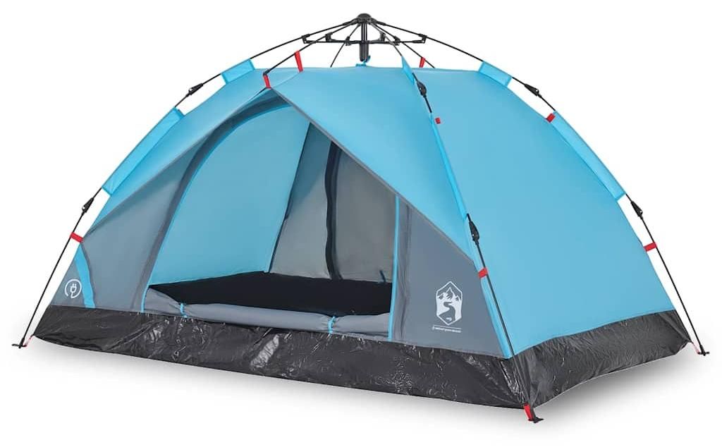 vidaXL Kuppel-Campingzelt 2 Personen Blau Quick Release Produktbild 