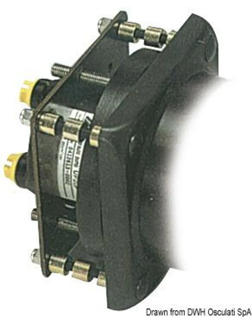 Bride pour hydraulique Ultraflex carrée 1 pièce pour direction de bateau