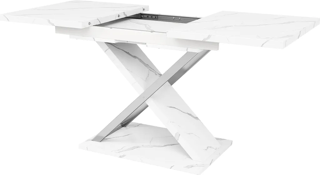 Petite Table à Manger Extensible 118-157 cm Solution Gain de Place - 10