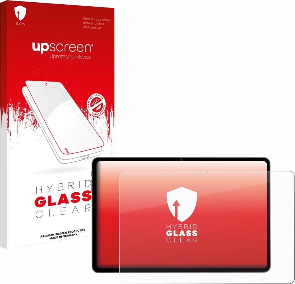 upscreen Schutzglas für Acepad HIGH Tablet 12" Schutzfolie Panzer Folie Glas Display Schutz klar
