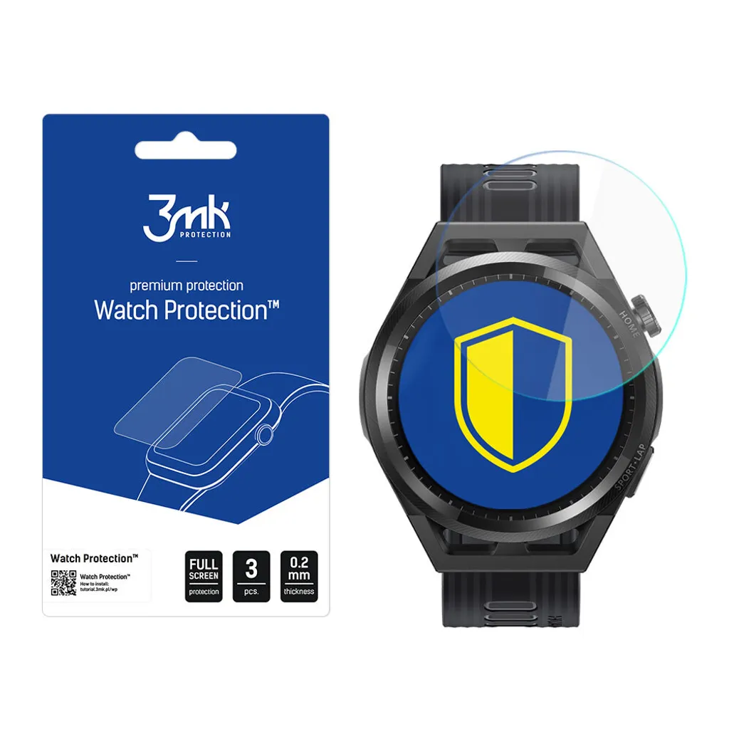 Protezione 3mk FlexibleGlass Huawei Watch GT Runner | Sport-Ready