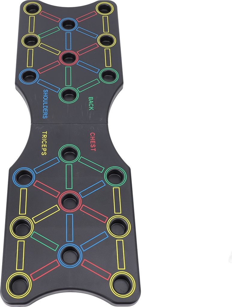 Push Up Board Foldable Multi Functional Push Up Bar Floor Chest Muscle Exercise Professional Equipment for Home Gym Workout