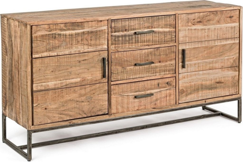Sideboard Elmer 145 x 77 x 40 cm Akazie Produktbild 