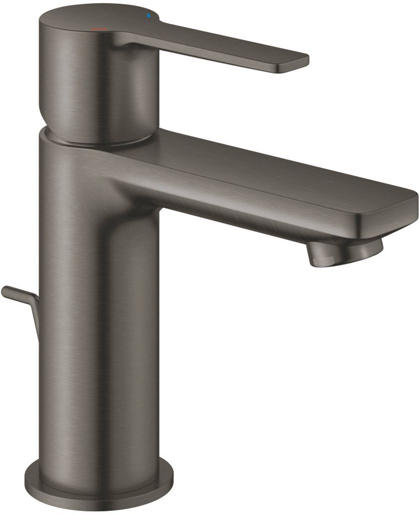Grohe Lineare Einhand-Waschtischbatterie, XS-Size, Zugstangen-Ablaufgarnitur, Ausladung 107mm, 32109AL1